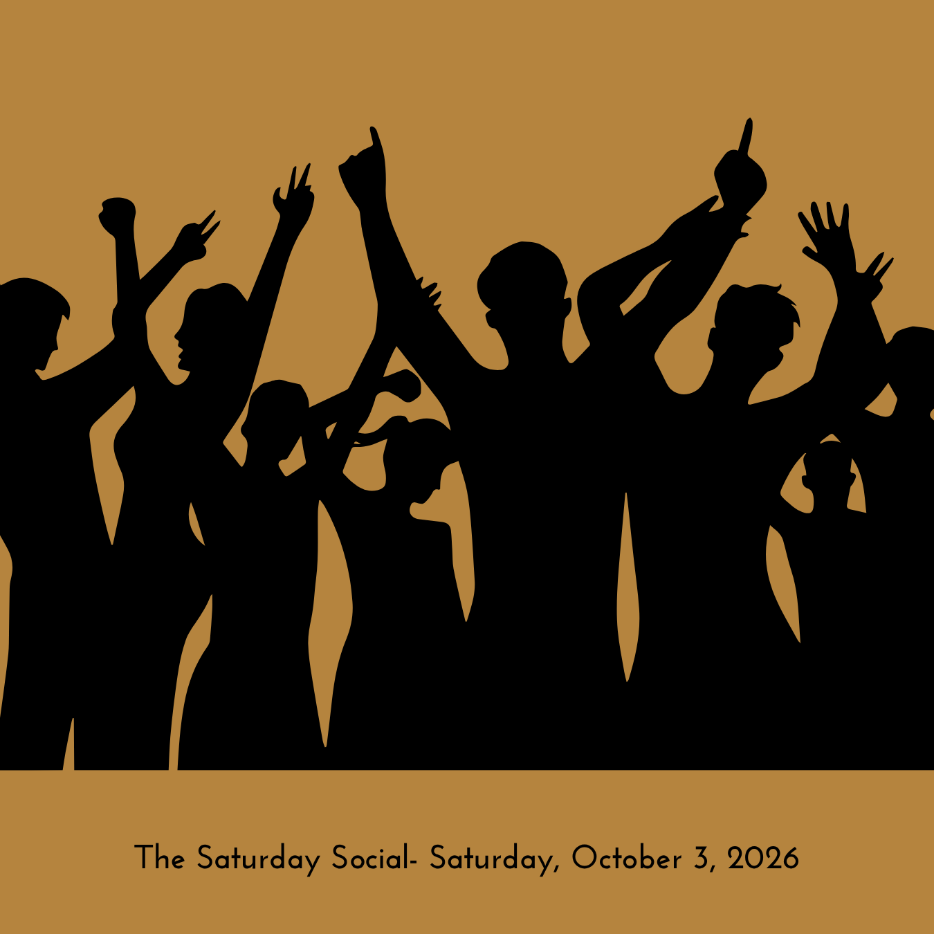 Saturday Social Ticket - Saturday,  October 3, 2026