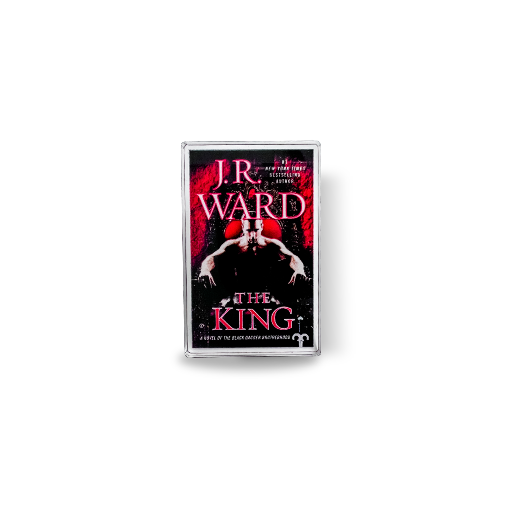 Book cover of 'The King' by J.R. Ward on a white background