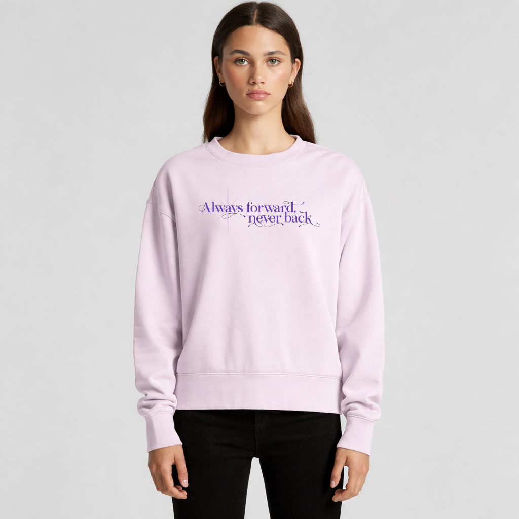 "Always Forward" Women's Relaxed Fit Sweatshirt