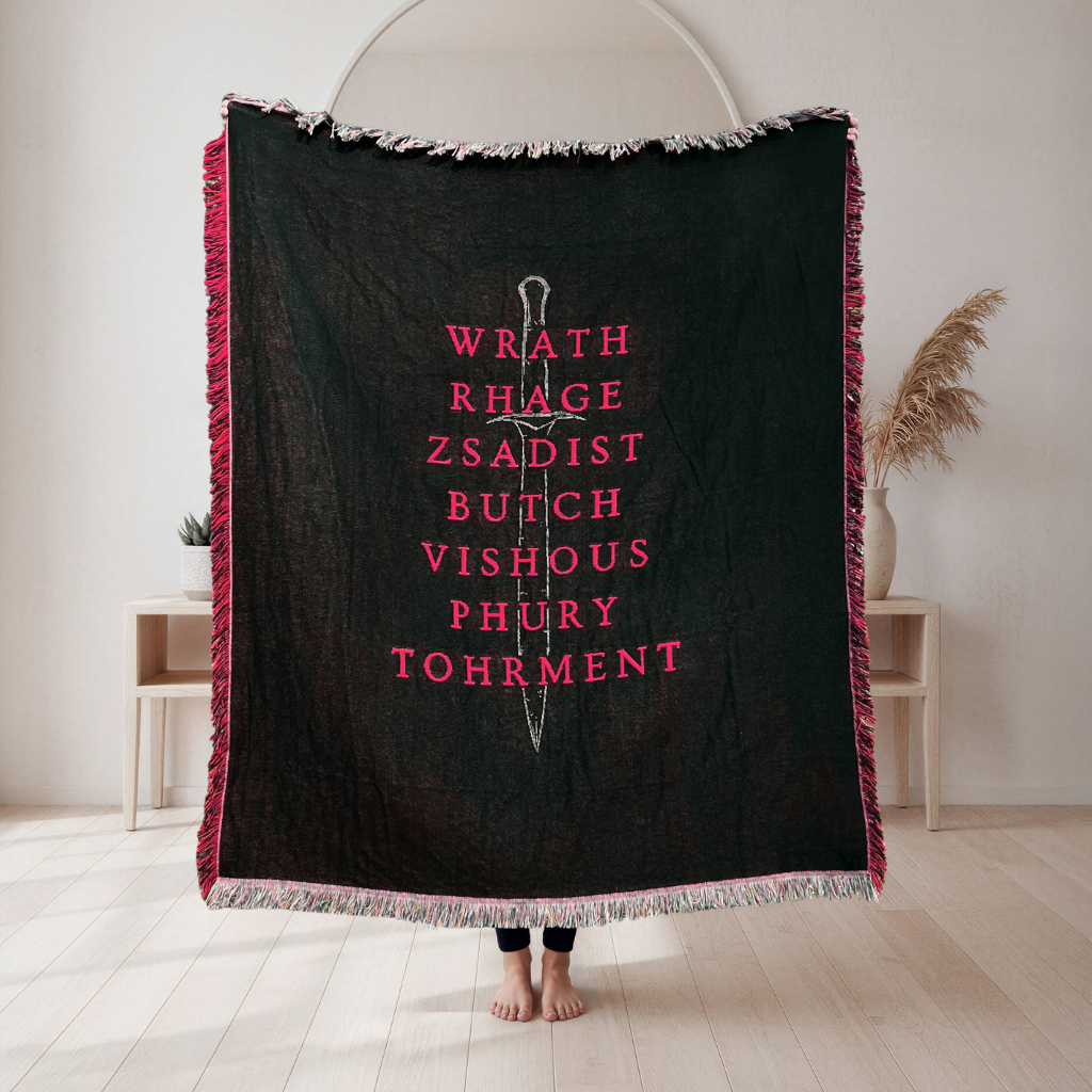 Wrap Yourself in Sin - Woven Throw