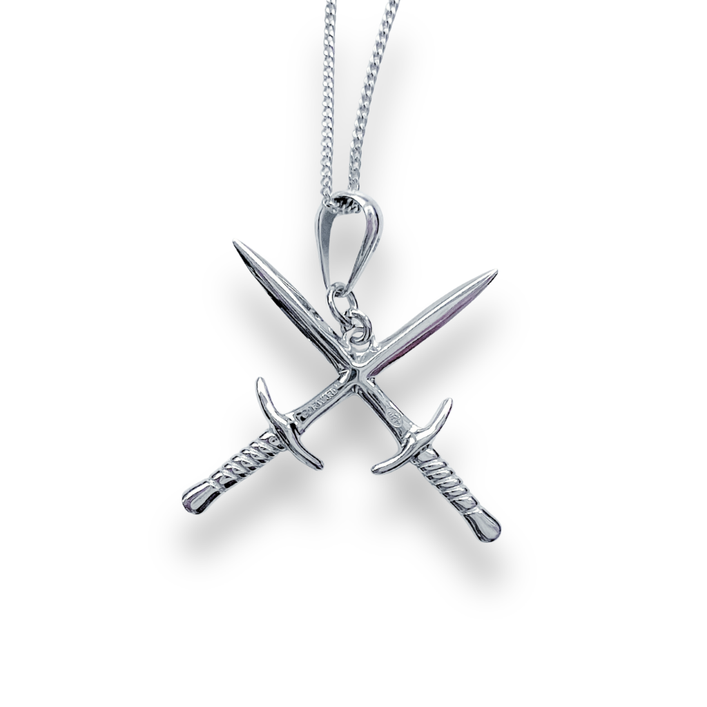 Crossed Dagger Necklace (Limited Edition)