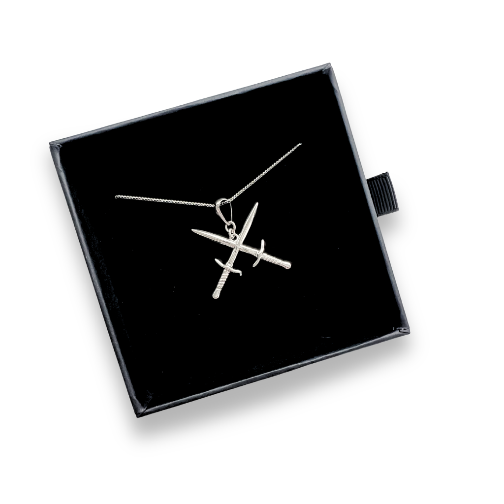Crossed Dagger Necklace (Limited Edition)