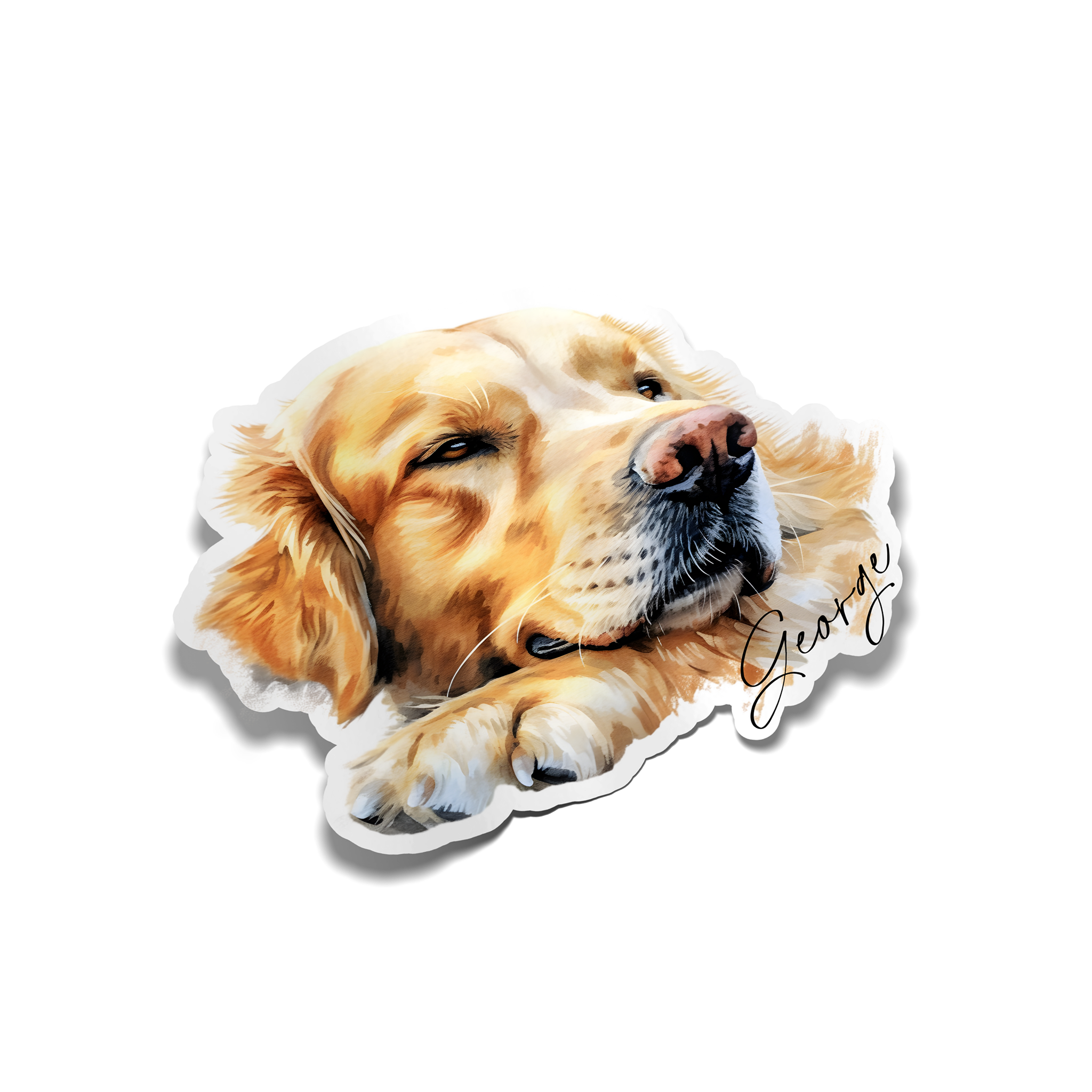 "George" Sticker