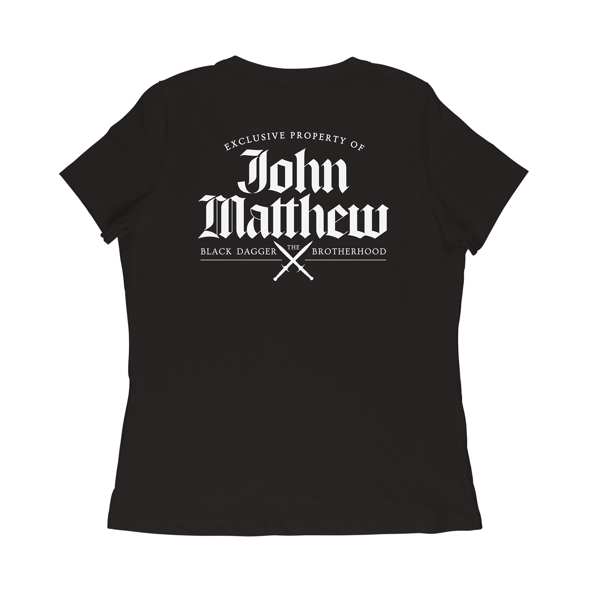 "Property of John Matthew" Relaxed Fit Women's V-neck
