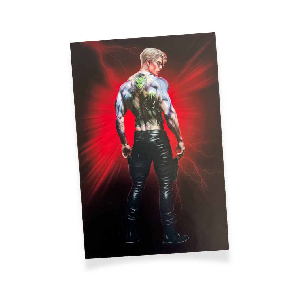 "Rhage" 6x9 Book Overlay