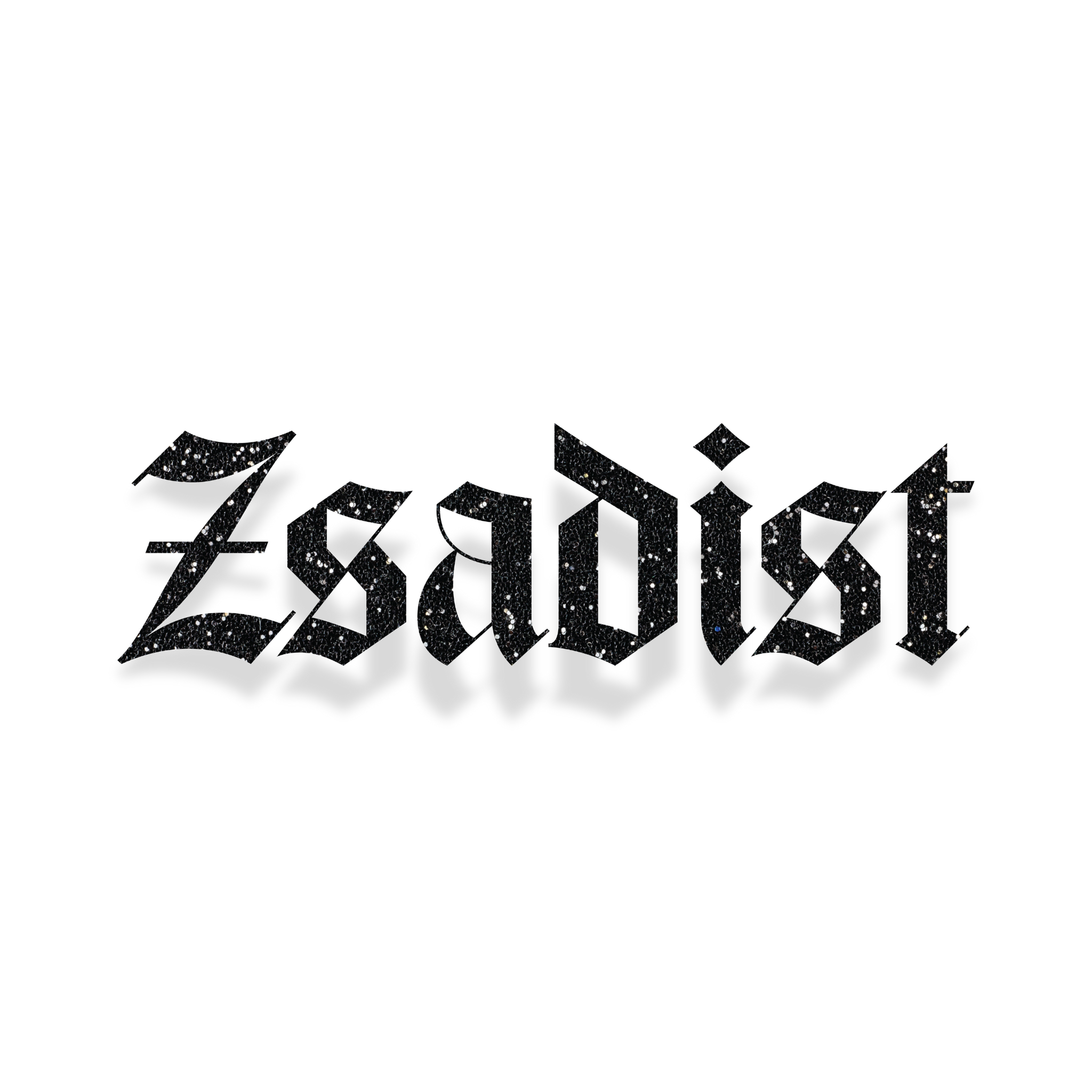 Black text 'Zsadist' on a white background